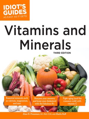cover image of The Complete Idiot's Guide to Vitamins & Minerals